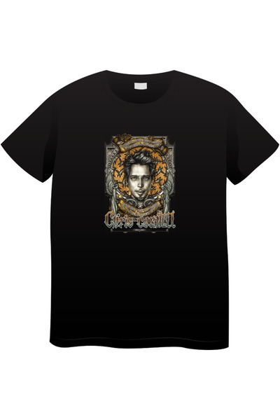 OEM Tricou vintage de muzică rock pentru bărbați, Colecție rock iconică, negr...