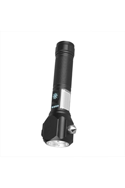 Tradeo Multifunctional LED Flashlight, Rechargeable Torch for Camping, Hiking...