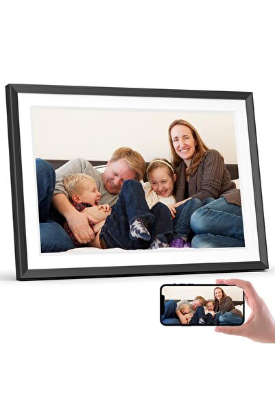 THOMSON 10,1 inç dijital fotoğraf çerçevesi, dijital fotoğraf çerçevesi WiFi,...