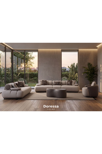 Doressa Living Alven Grey Koltuk Takımı