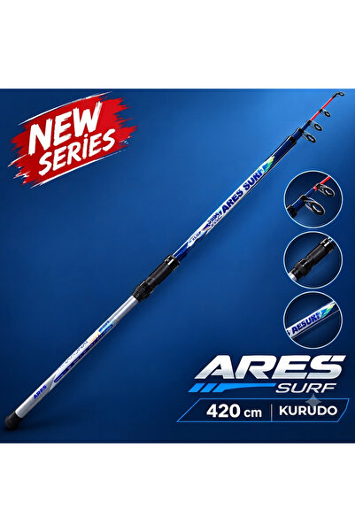 KURUDO BAUER ARES 420CM 100-250 GR NEW SERİES SURF OLTA KAMIŞI