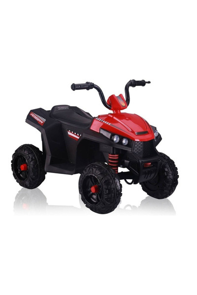 LEAN S601 ATV electric pentru copii cu lumini LED, roșu