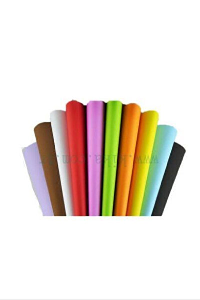 Renkli 50x70 Cm Fon Kartonu 10 Renk (1 RULO) Büyük Boy