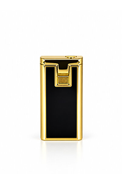 ONRSTORE Gold Metal Gaz Dolumlu Desenli İnce Premium Klasik Model