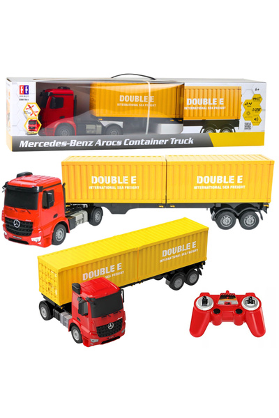 LEAN Mercedes-Benz Arocs Camion telecomandat cu container RC 1:26