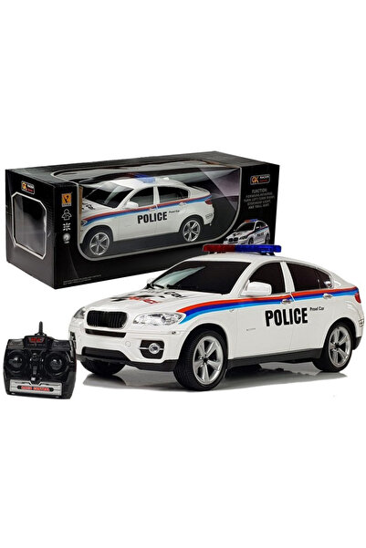 LEAN Mașină R/C de poliție tip coupe, telecomandată