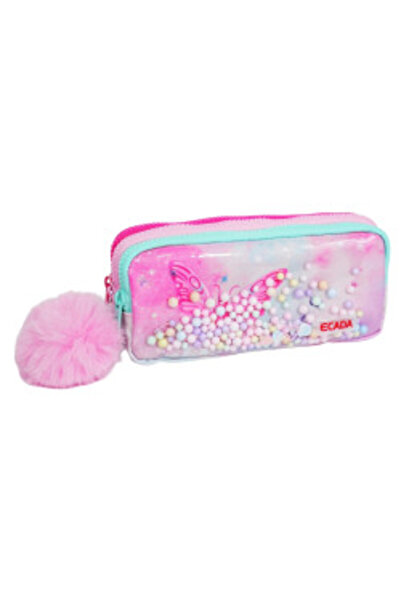 Ecada PENAR ETUI CU 3 FERMOARE 78402RZ, FLUTURE, ROZ