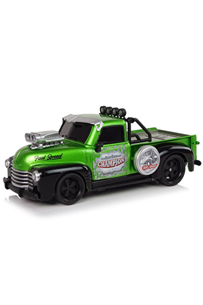 LEAN Mașină teleghidată 1:18 Pick-up verde