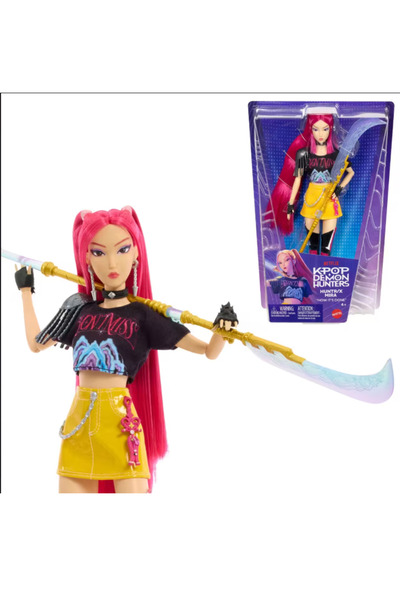 mattel Kpop Demon Hunter Huntrıx Mıra - Netflix