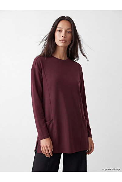 LC Waikiki Crew Neck Soft Touch Women's Tunic