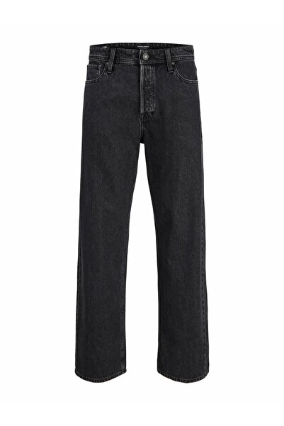 Jack & Jones Men's Black Jjıted Jjorıgınal Sq 737 Jean