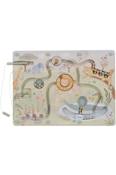Little Dutch Labirint magnetic Prietenii Safari (8713291774643)