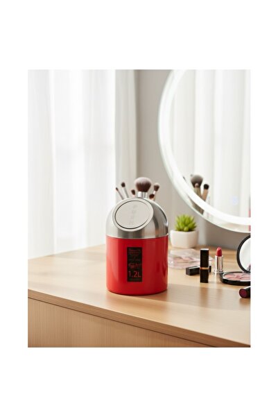 GRÜNBERG Waste bin, for table, Grunberg (red)