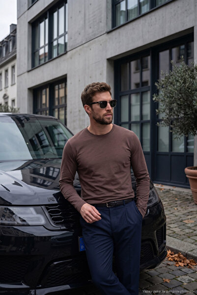 Buratti Βαμβακερό Crew Neck Basic Sweat Ανδρικό SWEAT 59050742