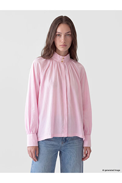 LC Waikiki Hakim Yaka 100% Cotton Women's Shirt Tunic