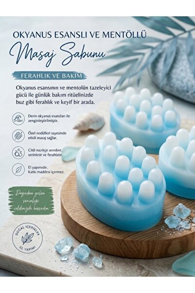 Okyanus Esanslı Mentollü Masaj Sabunu