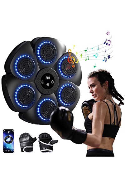 OEM Aparat de box muzical, Aparat de box muzical cu Bluetooth, 9 moduri de vi...