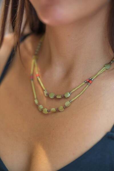 Miss Boheme Olive Light Pendant