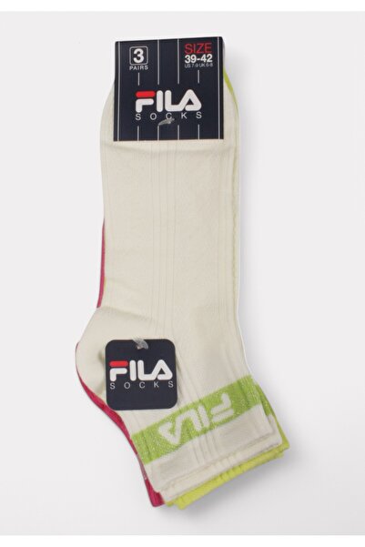 FILA Quarter Socks F6798 Acid - 3 τεμάχια - Πολύχρωμο