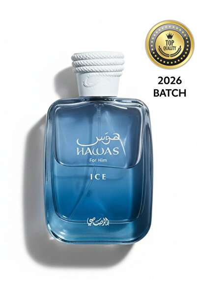 Rasasi Hawas Ice Top Edition EDP 100ml | 2026 Long-Lasting Batch
