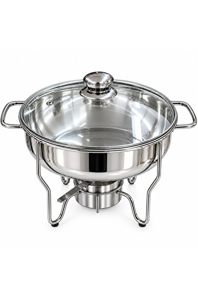 ABAREEK 4L Steel Food Warmer