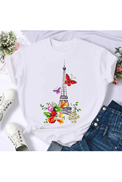 donamod Unisex Stylish Comfortable Oversize Cotton Crew Neck T-Shirt with Spe...