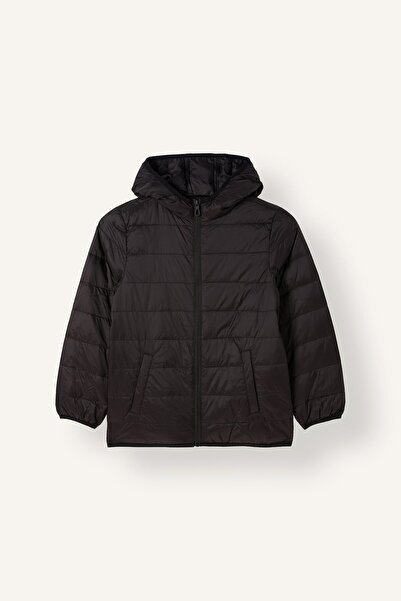 DeFacto Water Windproof Quilted Hooded Inflatable Duck down Coat Boys H7834A8...