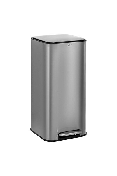 FİVE Coș de gunoi metalic 30L, Inox - Delta