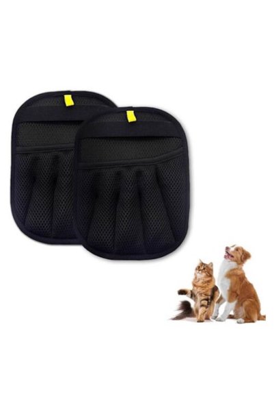OEM Mănuși pentru îngrijirea animalelor de companie, set de 2 bucăți, reutili...