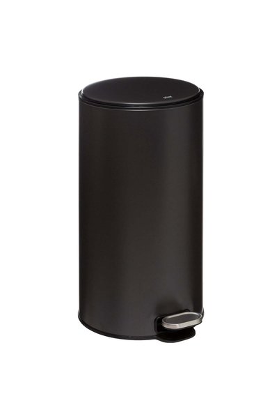 FİVE Cos de gunoi rotund din metal 30L, Gri carbune - Delta
