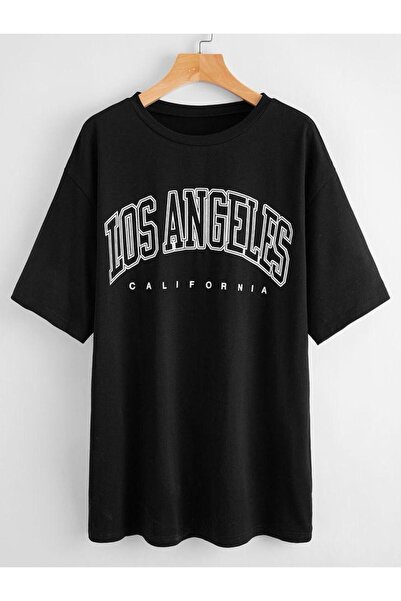 donamod Unisex Stylish Comfortable Oversize Cotton Crew Neck T-Shirt with Spe...