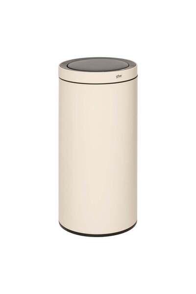 FİVE Coș de gunoi automat din metal 40L, Bej - Delta