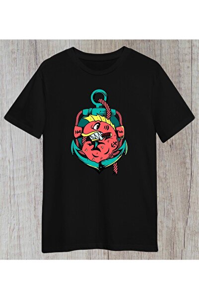 donamod Unisex Stylish Comfortable Oversize Cotton Crew Neck T-Shirt with Spe...