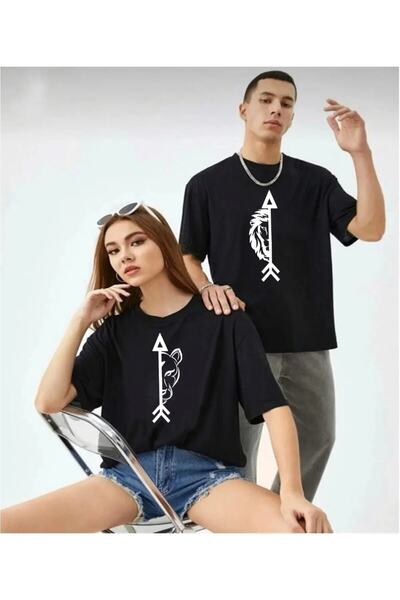 donamod Unisex Κομψό, άνετο, υπερμεγέθη βαμβακερό μπλουζάκι με λαιμόκοψη ποδη...