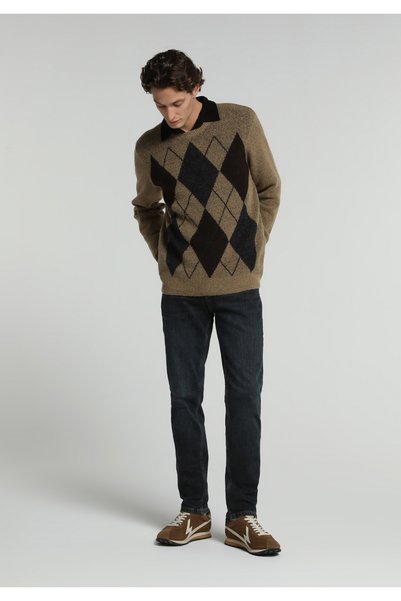 Colin's Slim Tapered Fit Erkek Dark İndigo Denim Jean Pantolon