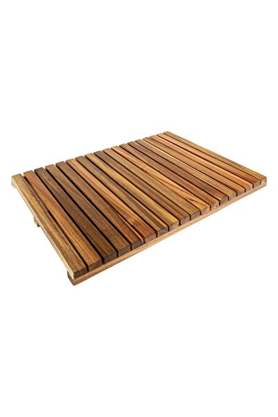 FİVE Grătar de podea 53x36 cm, Acacia - Blackacia