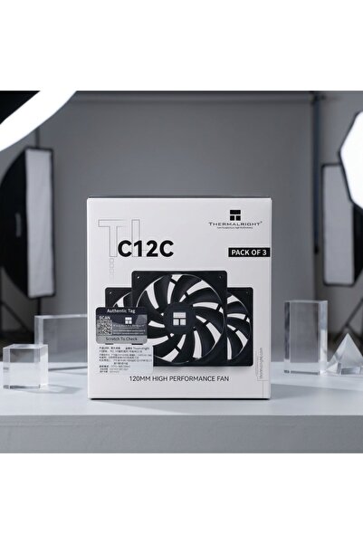ThermalRight مراوح تبريد ثيرمال رايت tl-c12c x3 120mm