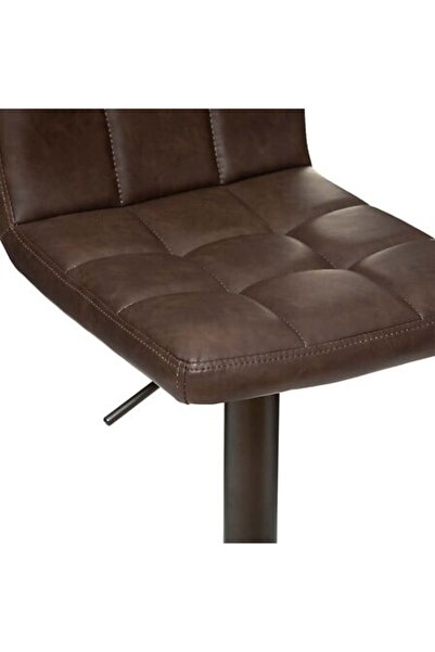 Atmosphera Scaun de bar reglabil Delek vintage/teak