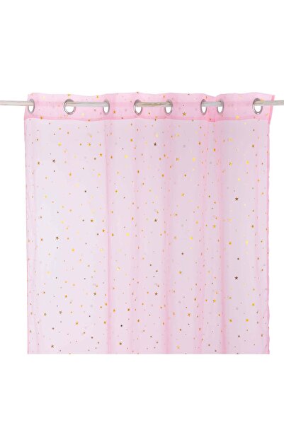 Atmosphera for kids Perdea voal pentru copii "Etoile d'or" - 140x250 cm