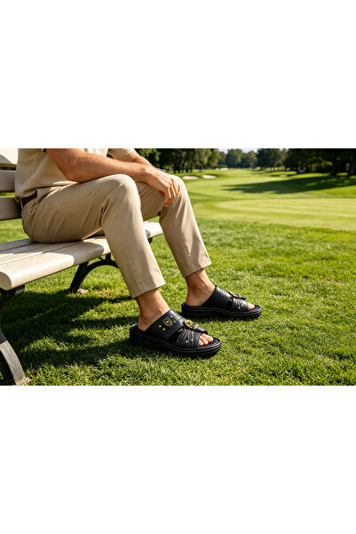Huanhuan Shoe شباشب صيفية أنيقة للرجال والنساء، أحذية ذات نعل سميك مقاومة للا...