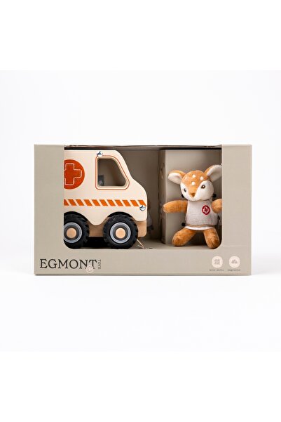 Egmont Toys Wooden ambulance with mini figure