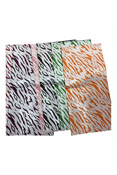OEM Plastic Flower Packaging 20/set Animal Print White-Grey