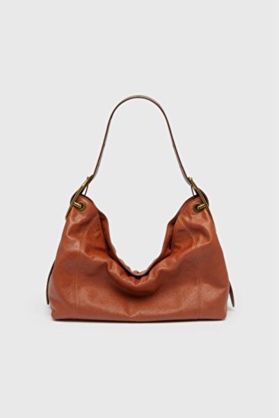 Diesel KAHVERENGİ KADIN D-LINE HOBO S EL ÇANTASI