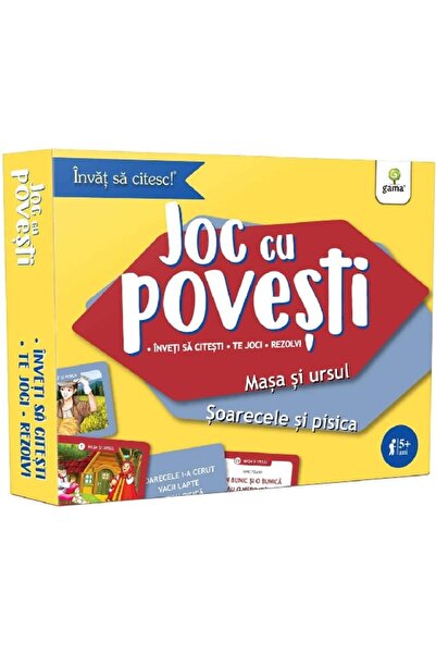 Gama Joc cu povesti: Masa si ursul. Soarecele si pisica 5 ani+