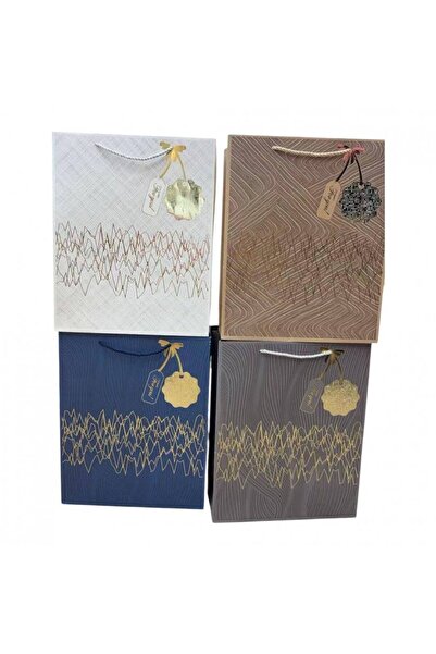 OEM Pungi Cadou Cu Model Abstract 12/set 30x12x40cm