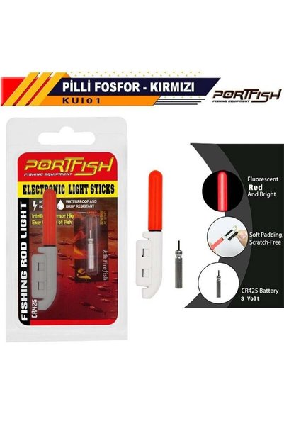 OEM Portfish Pilli Fosfor Yeşil