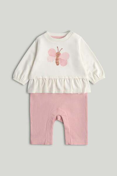 MOTHERCARE طقم رومبري الأول من قطعتين (بلوزة وبنطلون)