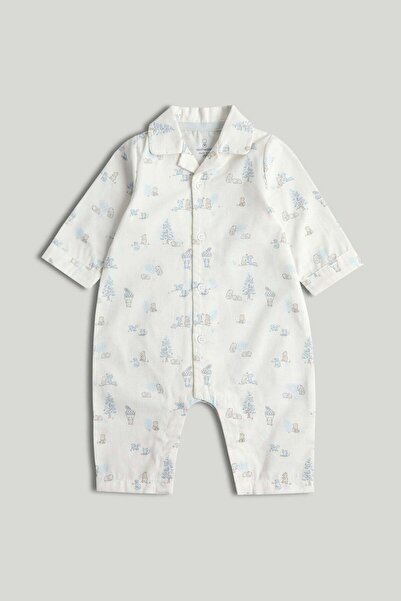 MOTHERCARE بيجامة قطنية متكاملة جديدة تماماً