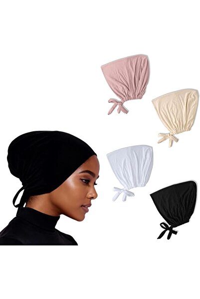 GoodTool Hijab Undercap for Women, Adjustable Under Hijab Cap, Inner Under Sc...