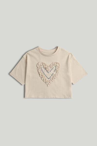 MOTHERCARE تي شيرت كريم هارت